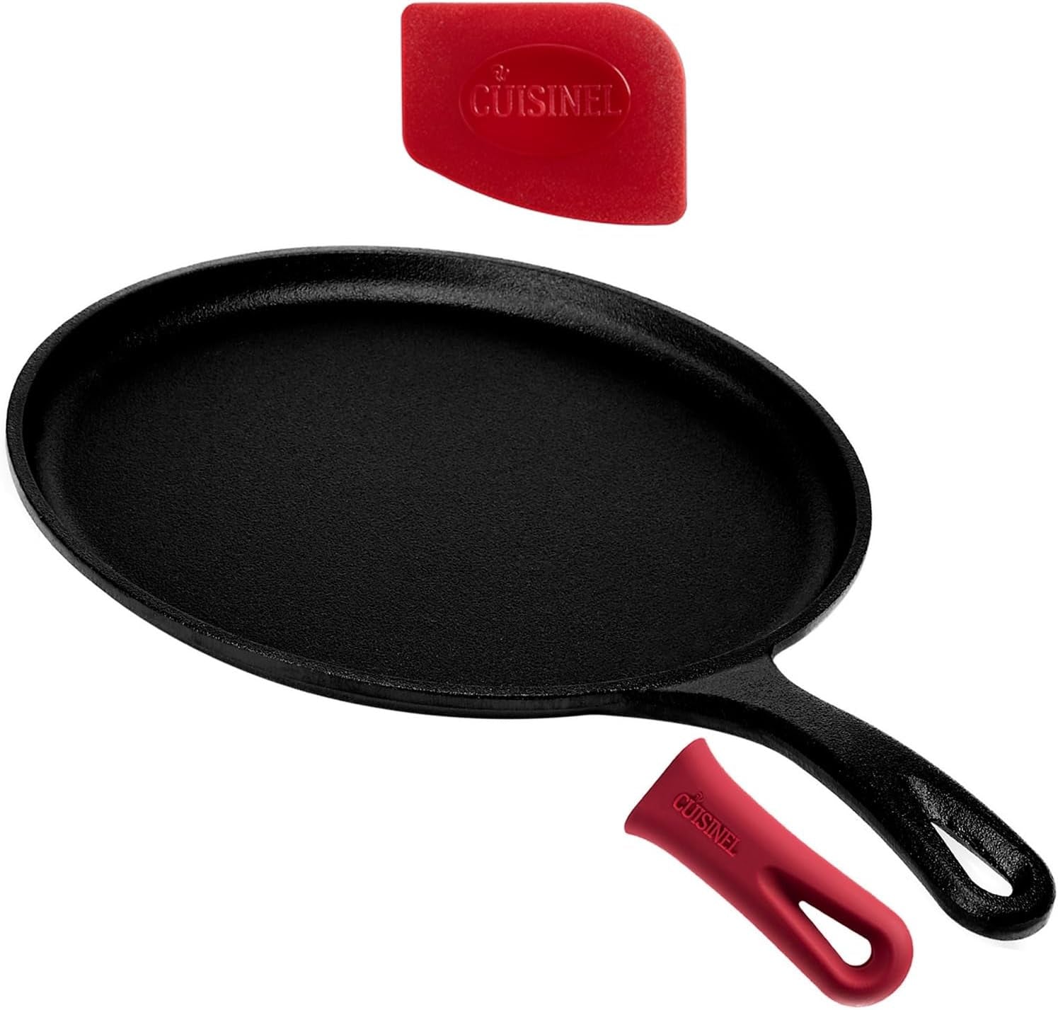 Cuisinel Cast Iron Skillets Set 